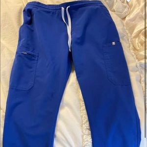 Winning Blue Yola Scrub Pants - Medium Petite